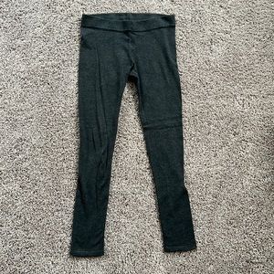 Dark grey thick leggings from Express